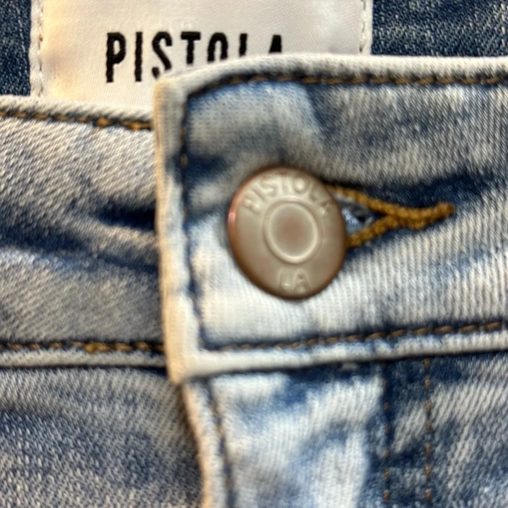 PISTOLA Arielle Skinny High Waist Scissor Cut Hem Jean Size 32